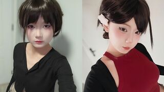 枣庄滕州极品反差母狗 身穿黑丝大胆自抽调教 化身火辣反差母狗挑逗撩拨 点燃禁忌的狂欢！